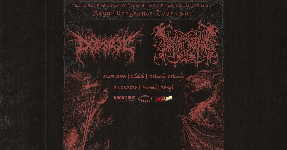 Dödsrit i Lamp of Murmuur na koncertach w Gdańsku i Poznaniu jako gwiazdy wieczoru!