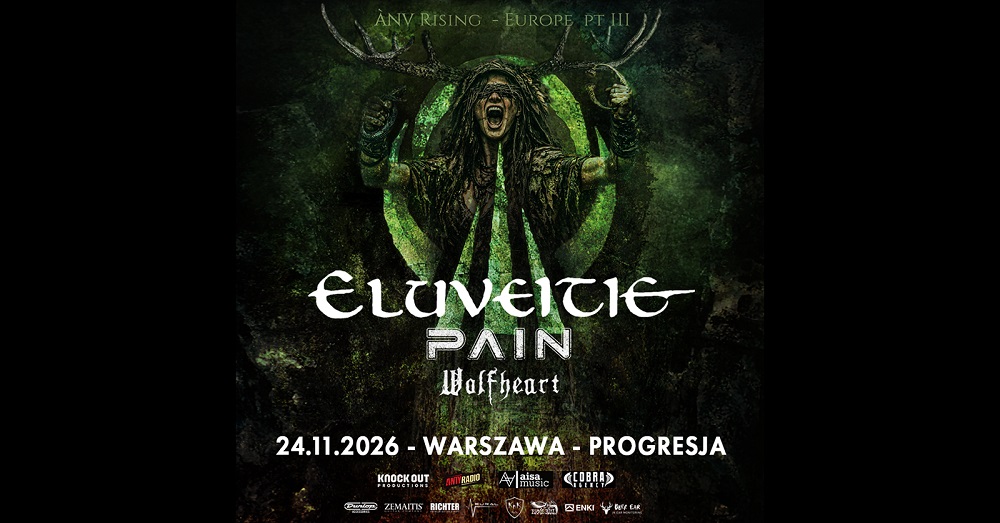 Bilety na koncert Eluveitie i ich gości w Warszawie: Specjalna przedsprzedaż ruszyła