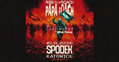 Papa Roach już za niecały miesiąc wystąpią w Katowicach!
